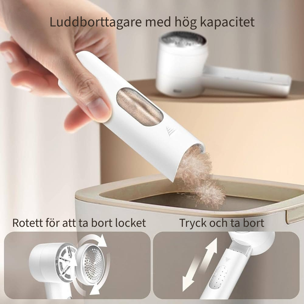 Elektrisk luddborttagare
